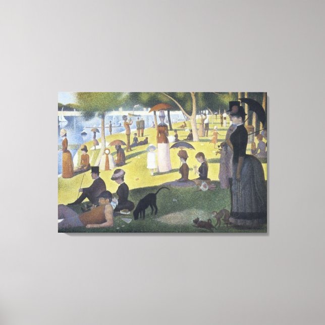 Seurat Canvas Print (Front)