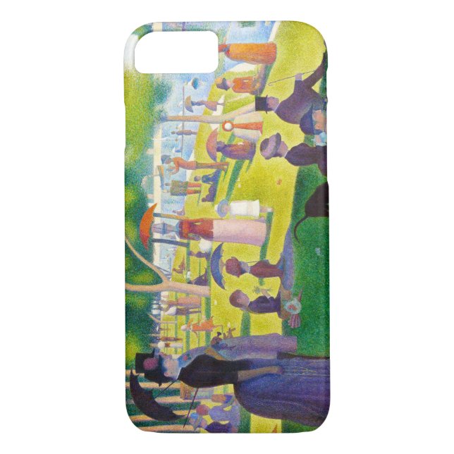 Seurat La Grande Jatte iPhone 7 case (Back)