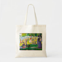 Seurat La Grande Jatte Tote Bag
