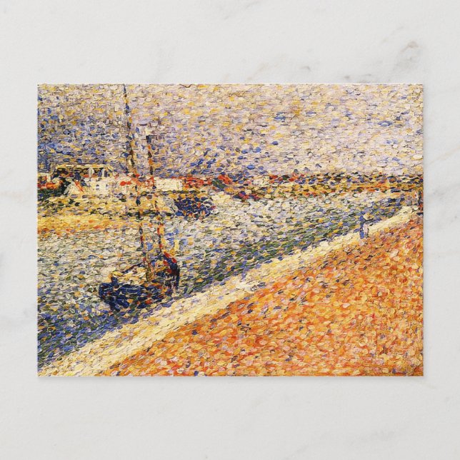 Seurat Painting Postcard (Front)