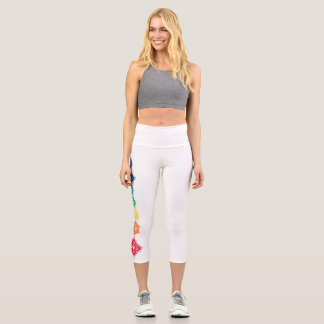 Seven Chakras 7 Capri Leggings