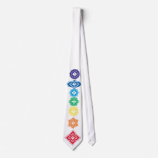 Seven Chakras 7 Tie