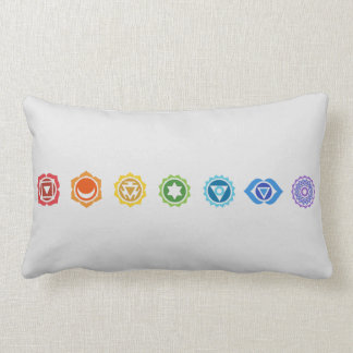 Seven Chakras Lumbar Pillow
