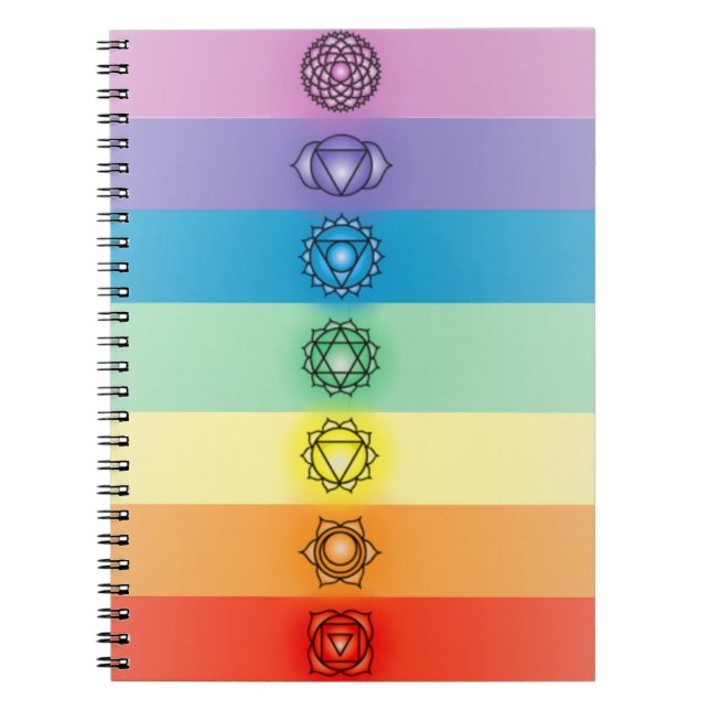 Seven Chakras Notebook (Front)
