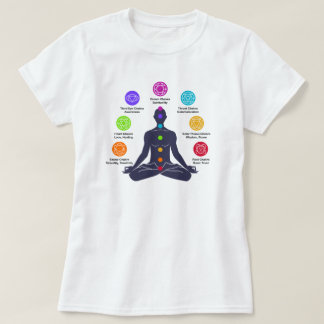 Seven Chakras Yoga Meditation T-Shirt