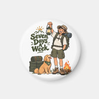 Seven Days A Week Camping AdventuriPad Smart Cover
