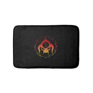 Seven deadly sins bathmat