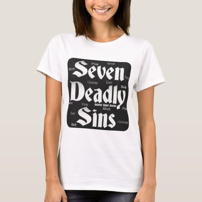 Seven Deadly Sins Logo T-Shirt (Front)