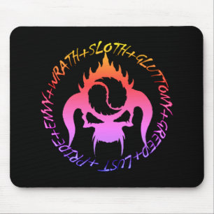 Seven deadly sins  mouse pad