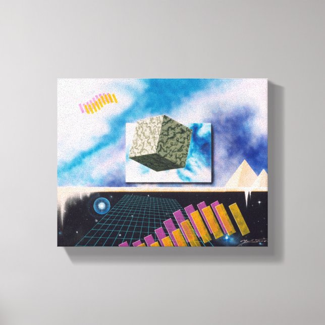 Seven Dimensions Canvas Print (Front)