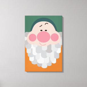 Seven Dwarfs - Bashful Character Body Canvas Print