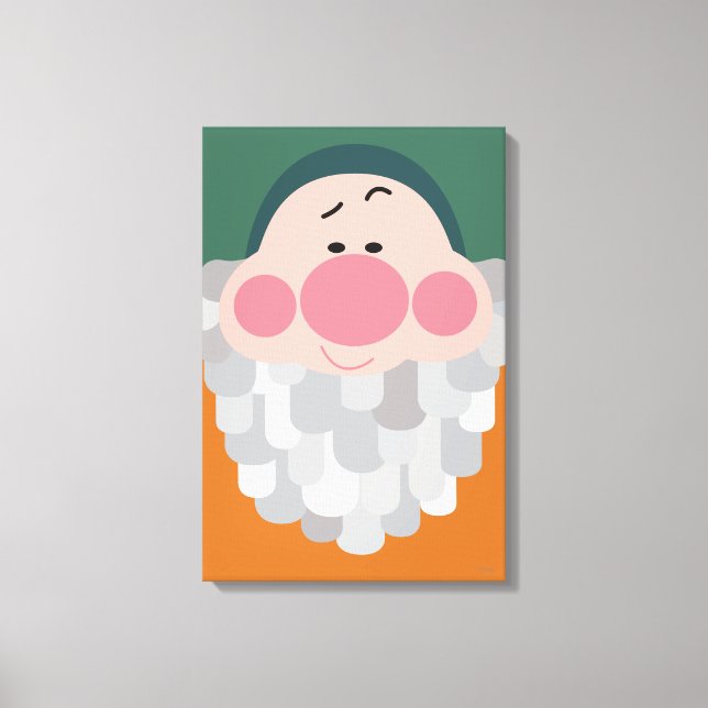 Seven Dwarfs - Bashful Character Body Canvas Print (Front)