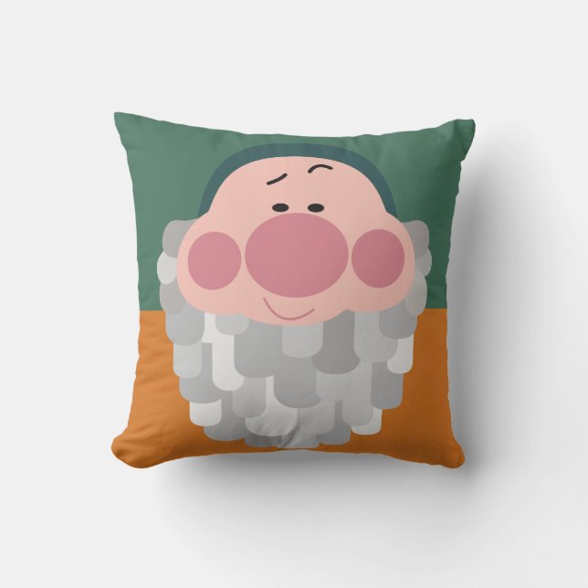 Seven Dwarfs - Bashful Character Body Throw Pillow (Front)