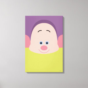 Seven Dwarfs - Dopey Character Body Canvas Print