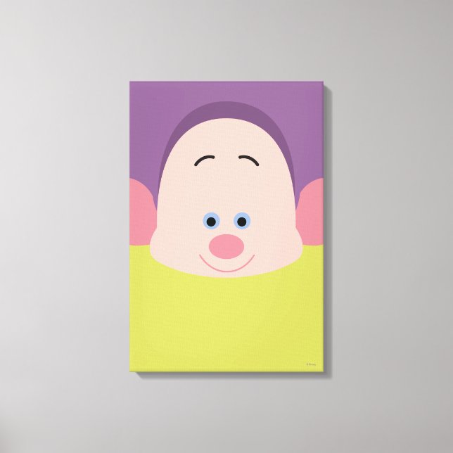 Seven Dwarfs - Dopey Character Body Canvas Print (Front)
