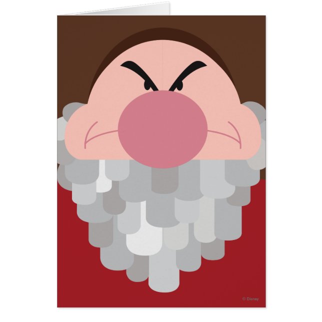 Seven Dwarfs - Grumpy Character Body (Front)