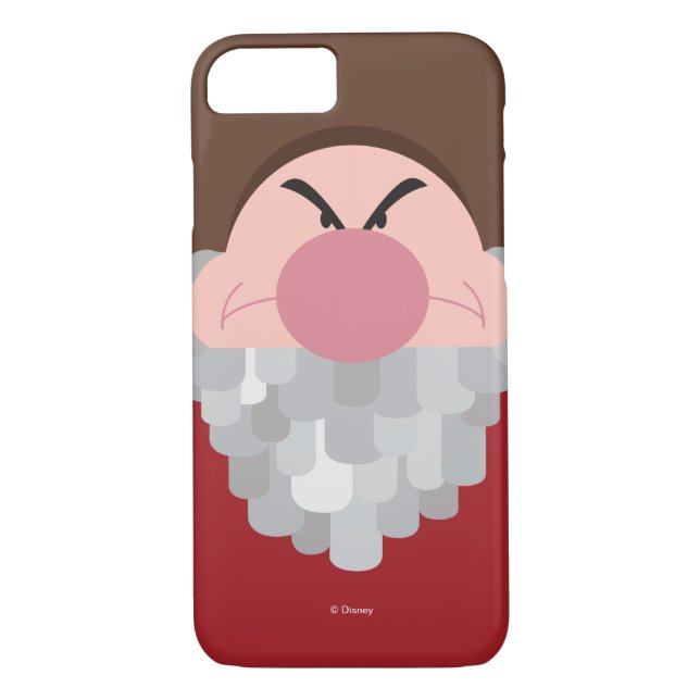 Seven Dwarfs - Grumpy Character Body Case-Mate iPhone Case (Back)