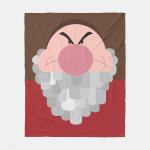 Seven Dwarfs - Grumpy Character Body Fleece Blanket