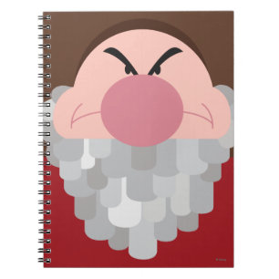 Seven Dwarfs - Grumpy Character Body Notebook