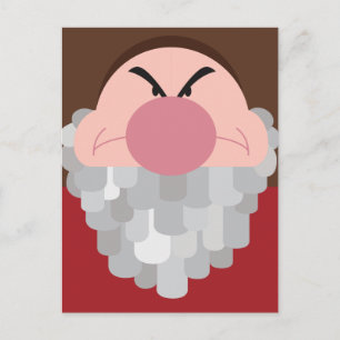 Seven Dwarfs - Grumpy Character Body Postcard