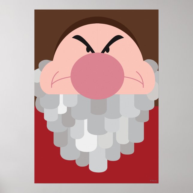Seven Dwarfs - Grumpy Character Body Poster (Front)