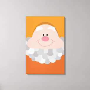 Seven Dwarfs - Happy Character Body Canvas Print