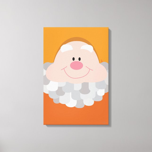Seven Dwarfs - Happy Character Body Canvas Print (Front)