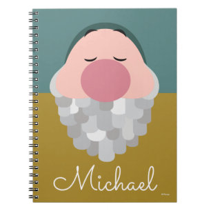 Seven Dwarfs - Sleepy Body - Personalized Notebook