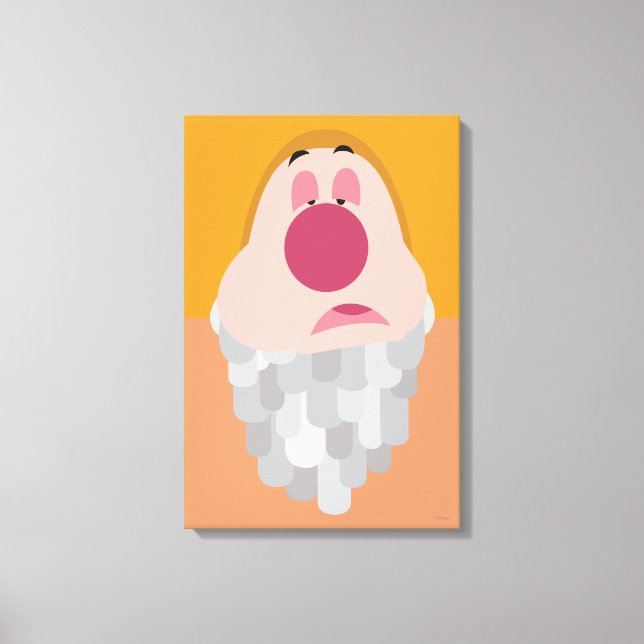Seven Dwarfs - Sneezy Character Body Canvas Print (Front)