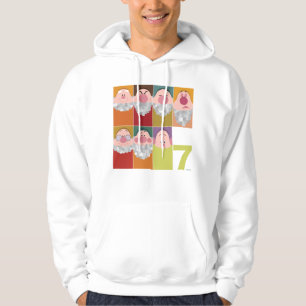 Seven Dwarfs Stylized Character Art Hoodie