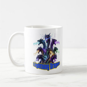 Seven-Headed Lightning Dragon Coffee Mug
