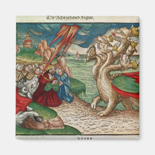 Seven-headed serpent from the Book of Magnet