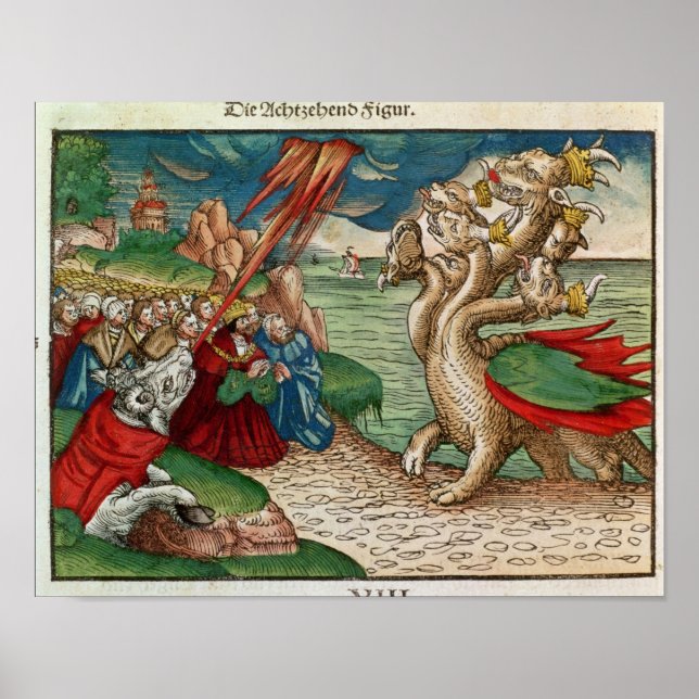 Seven-headed serpent from the Book of Poster (Front)
