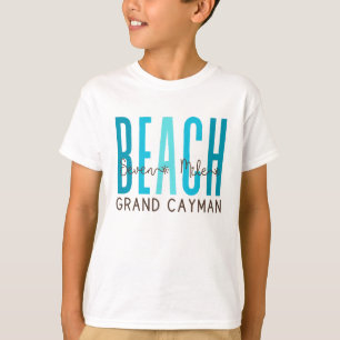 Seven Mile Beach Grand Cayman (Ocean) T-Shirt