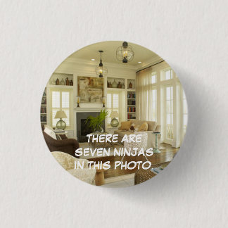 Seven Ninjas... 1 Inch Round Button