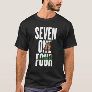 Seven One Four 714 Area Code California Anaheim Fu T-Shirt
