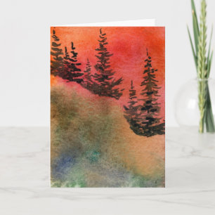 "Seven Pines" Country Roads Greeting Card