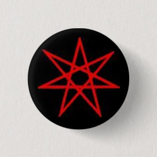 Seven Pointed Star - Otherkin 1 Inch Round Button