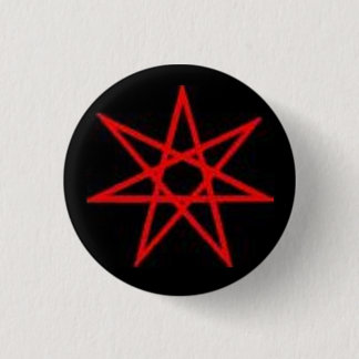 Seven Pointed Star - Otherkin 1 Inch Round Button