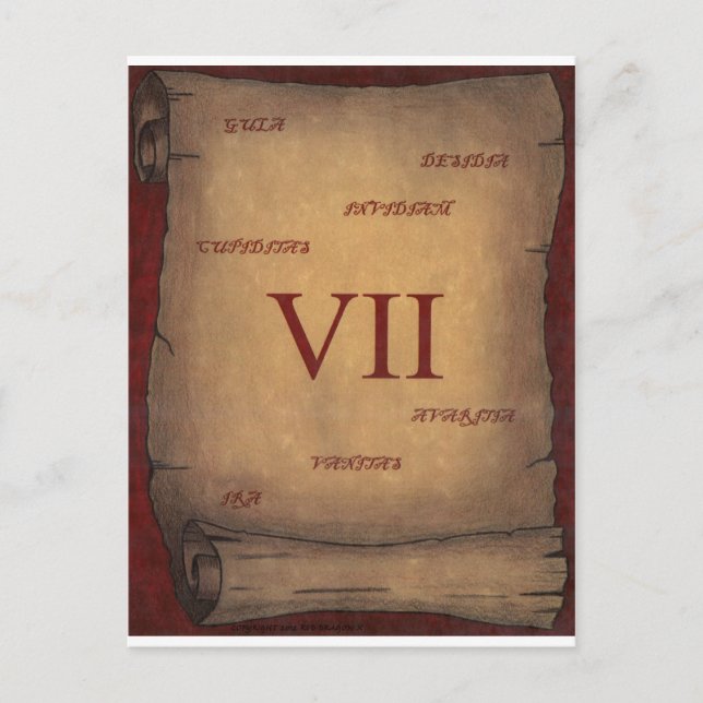 Seven Postcard (Front)