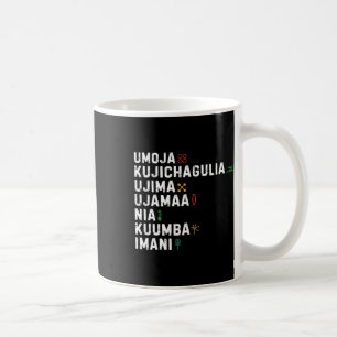 Seven Principles Of Kwanzaa Happy Kwanzaa 8  Coffee Mug