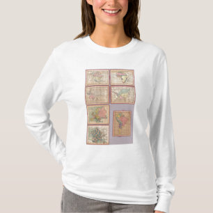 Seven Puzzle Maps of the World T-Shirt
