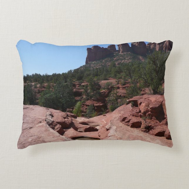 Seven Sacred Pools in Sedona Arizona Accent Pillow (Front)