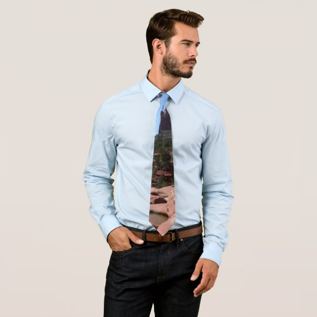 Seven Sacred Pools in Sedona Arizona Tie (In Situ)