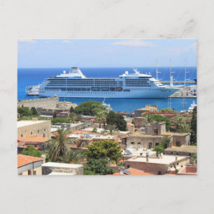Seven Seas Mariner at Rhodes Postcard