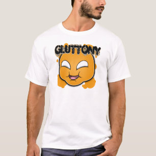 Seven Sins Faces - Gluttony T-Shirt