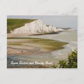 Seven Sisters and Beachy Head Postcard