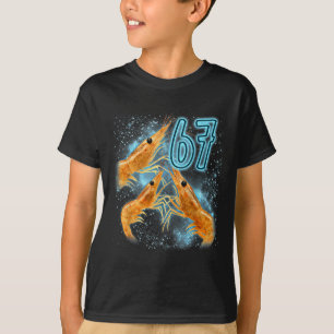 Seven Six Sarcastic Lover Shrimp 67 Seafood Humor T-Shirt