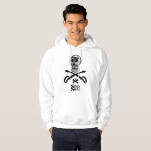 SEVEN SKULL BY MASANSER PIXELAT HOODIE