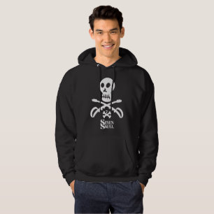 SEVEN SKULL BY MASANSER PIXELAT HOODIE
